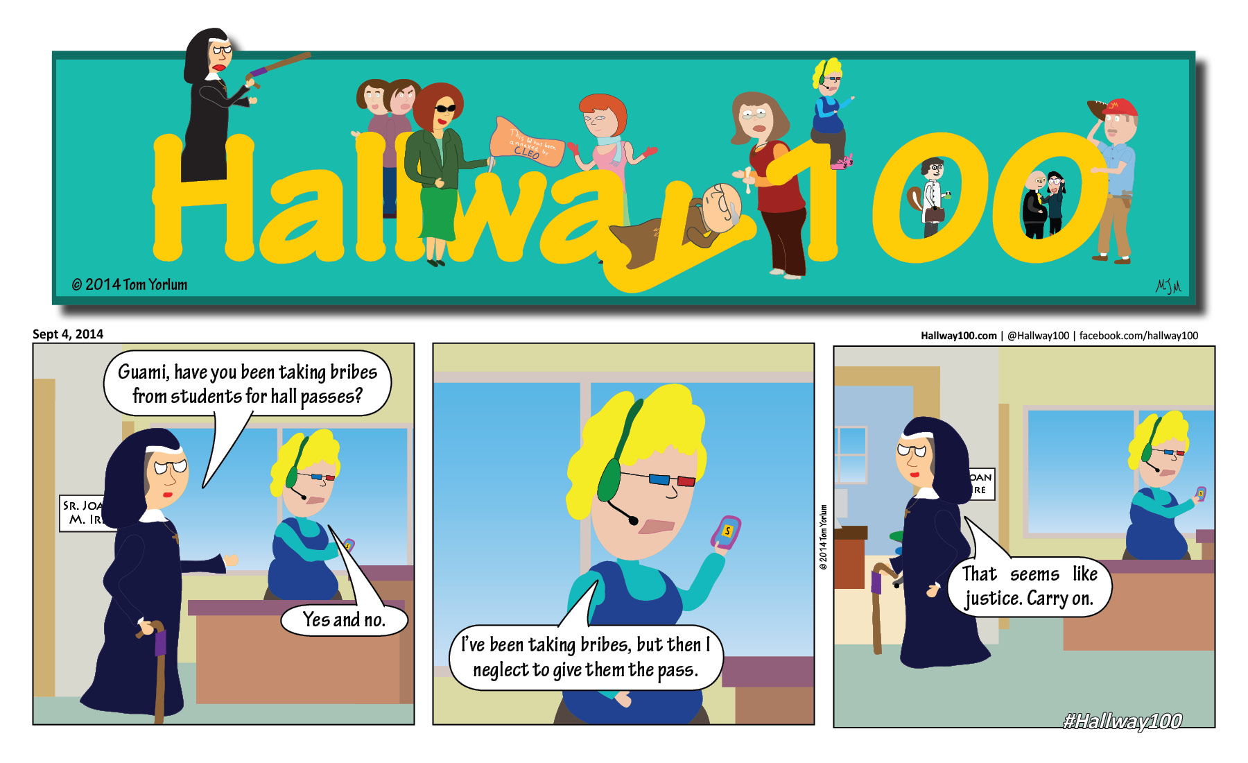#hallway100comics